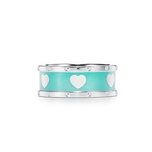 Tiffany & Co Love Heart Ring in Tiffany Blue